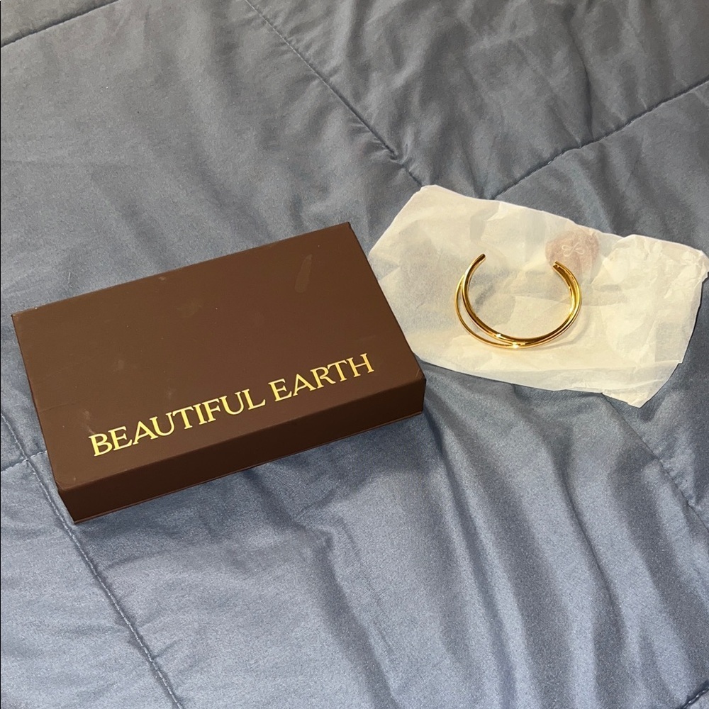 Gold Cuff Bracelet